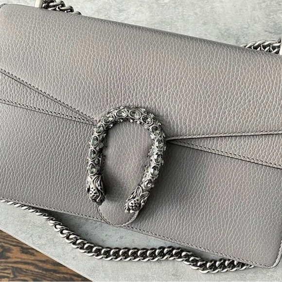 Gucci Dionysus Grey Bag - Picture 1 of 10